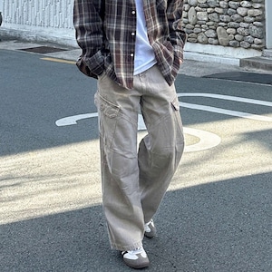 ベージュワークルーズデニム　1262