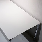 UCHIDA ウチダ MR-1580 ミーティングテーブル ワークデスク 会議デスク 机 デスク メラミン天板 ホワイト モダン ミニマル シンプル