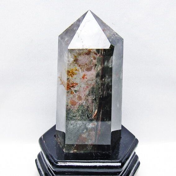 グリーンファントム 六角柱 台座付属 一点物 152-3878