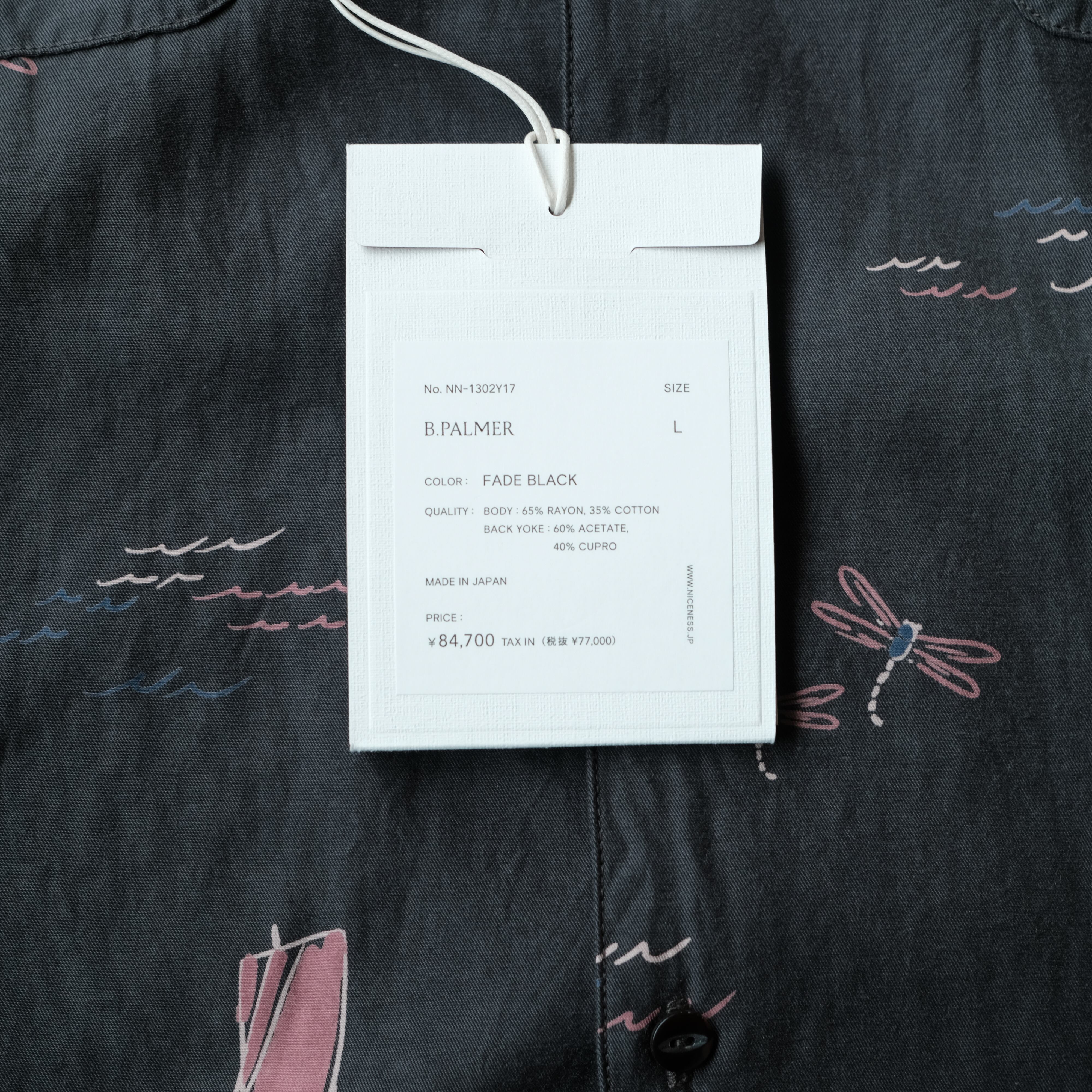 NICENESS B.PALMER SHIRT | safarionline