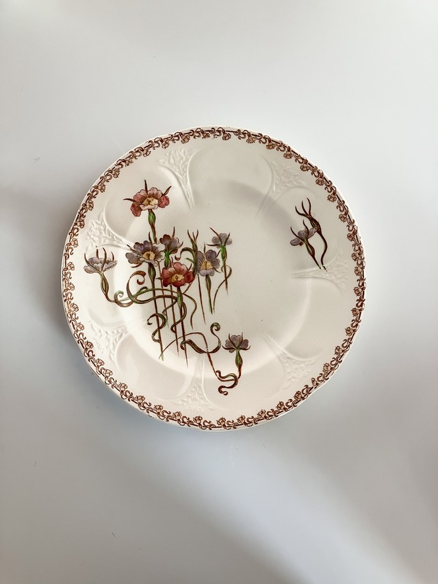 antique plate  LONGWY NIELLES Ⅰ