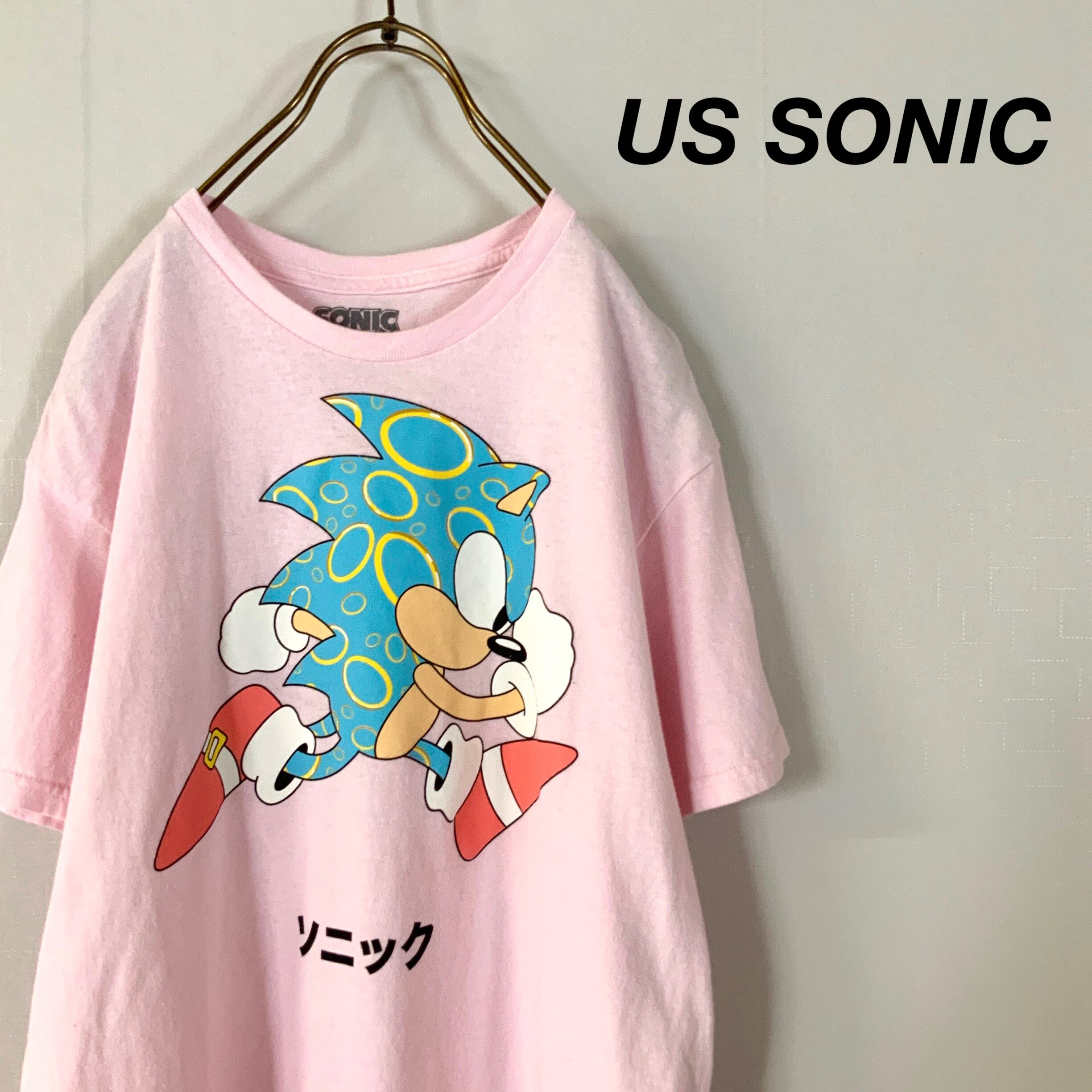 美品 US古着 SONIC ソニック ビッグデザイン tシャツ ゲームt | 古着屋 MOU