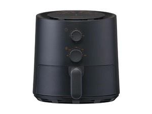 【在庫のみ】コイズミ ノンフライヤー コンパクト エアフライヤー レシピブック付属 ブラック KNF-0701/K