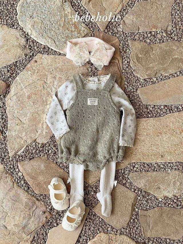 予約⌇BEBEHOLIC / Honey knit suit