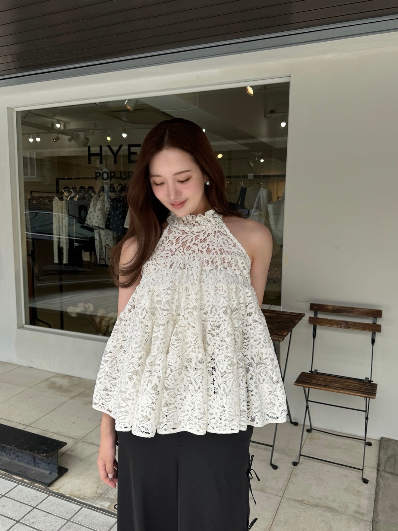 HYEON トップス 予約】chloe tops / white(6月下旬発送予定) | HYEON