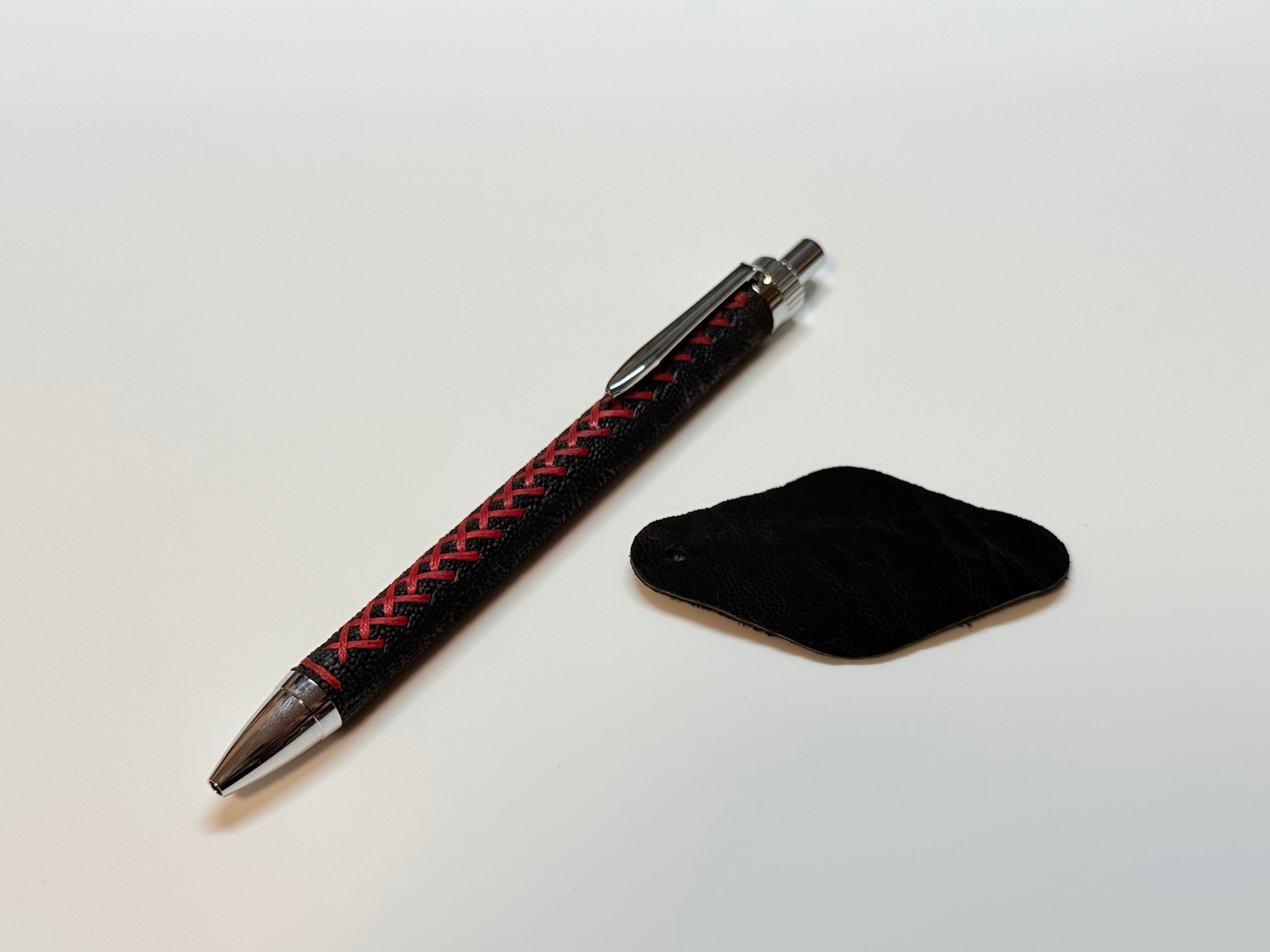 handwoodコラボカスタム軸】 ブルー（ブッテーロ） | ZINO LEATHER WORKS