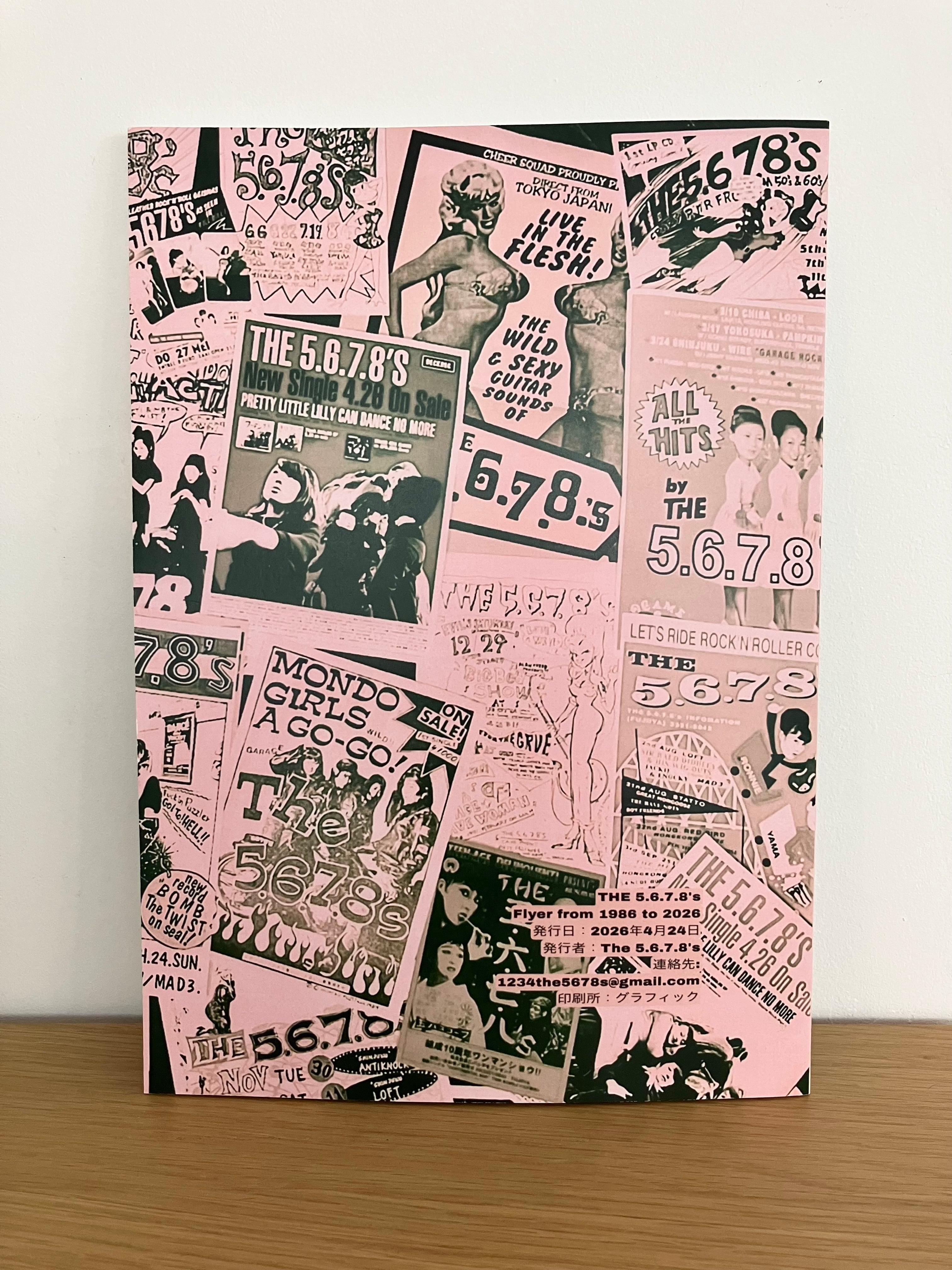 FLYERS FROM 1986 TO 2026 THE 5.6.7.8'S | YOUNG SOUL REBELS