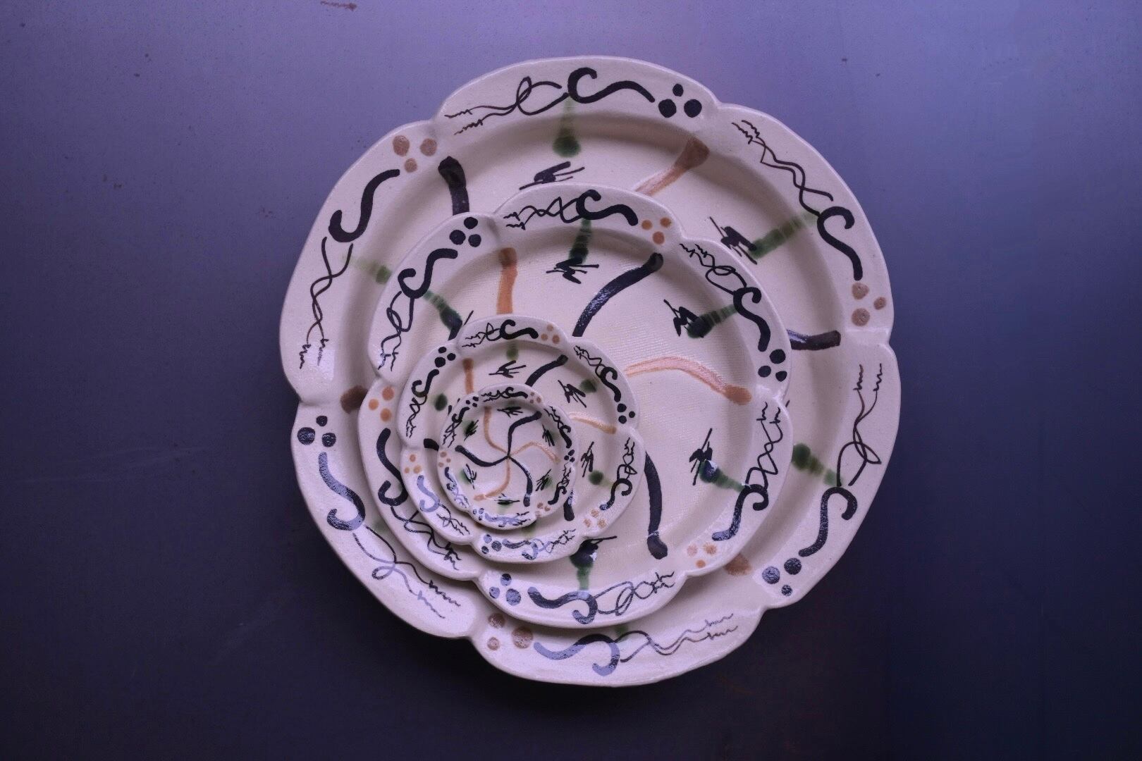 安洞雅彦 弥七田織部ナノ向付 | 鎌倉倶楽部 茶寮