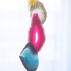 Night Rainbow 04 - アゲートヒーリングチャイム / Agate Sun Catcher Wind Chime 388