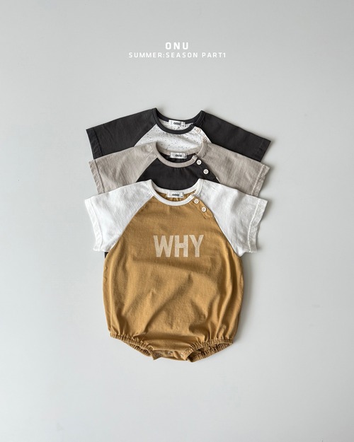 [予約][送料無料]≪ONU≫WHY Raglan Suit(baby) 48