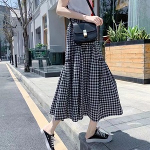ギンガムチェック　スカート　AJ11394-A002