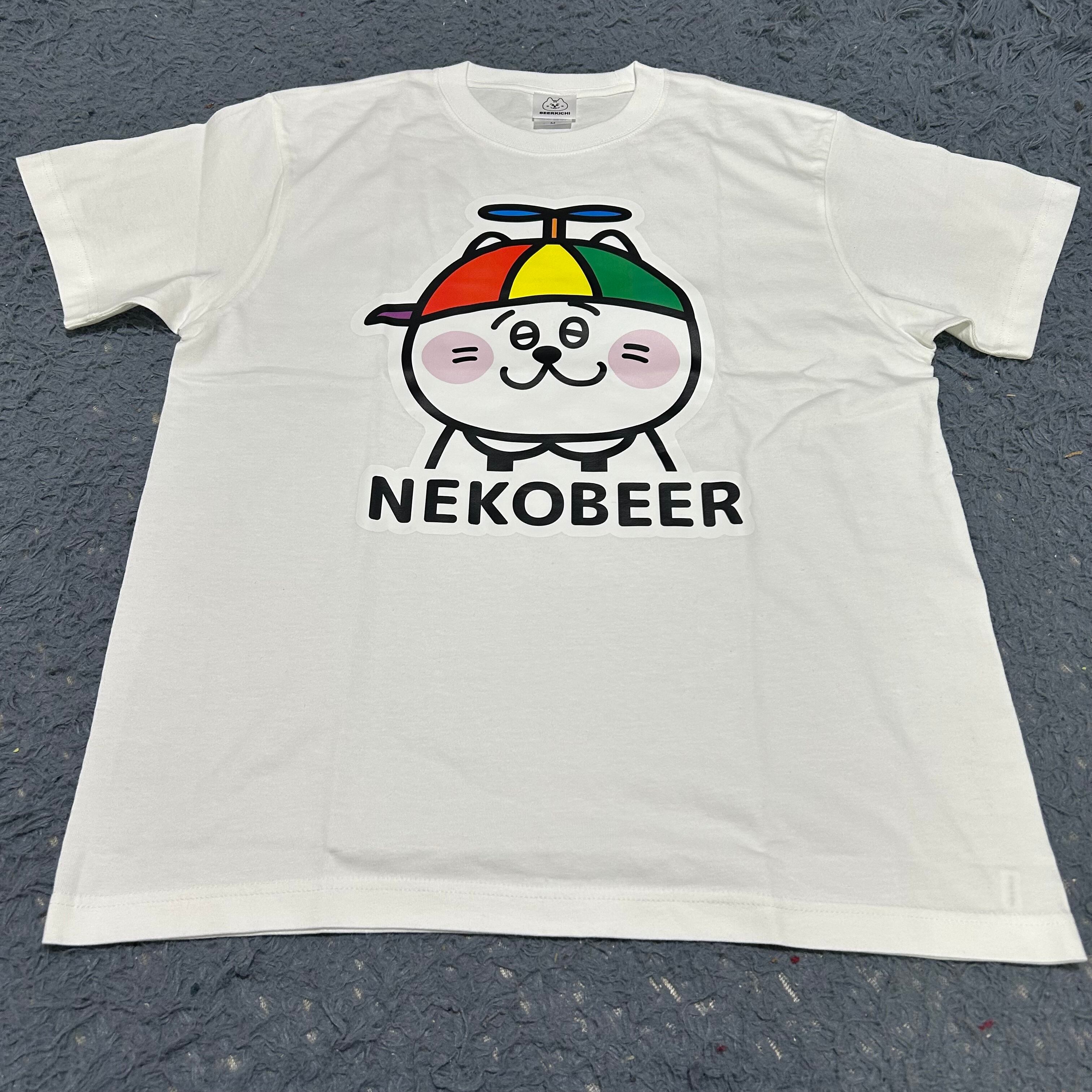 NEKOBEER Tシャツ ホワイト | BEERKICHI