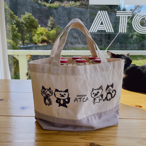 ラス1【トートバッグ付き】猫のジンジャーエール　6本セット【送料無料】
