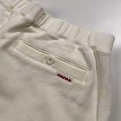 PAPAS パパス スウェット パンツ サイズ 48 M /アイボリー系 ホワイト/メンズ/日本製