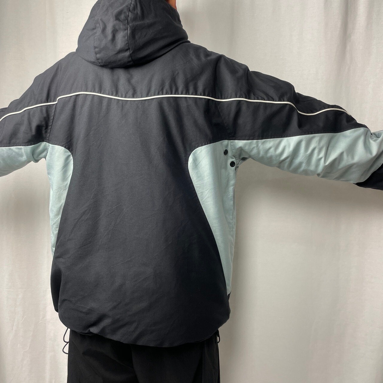 00年代 adidas アディダス ナイロン マウンテンパーカー メンズXL相当 