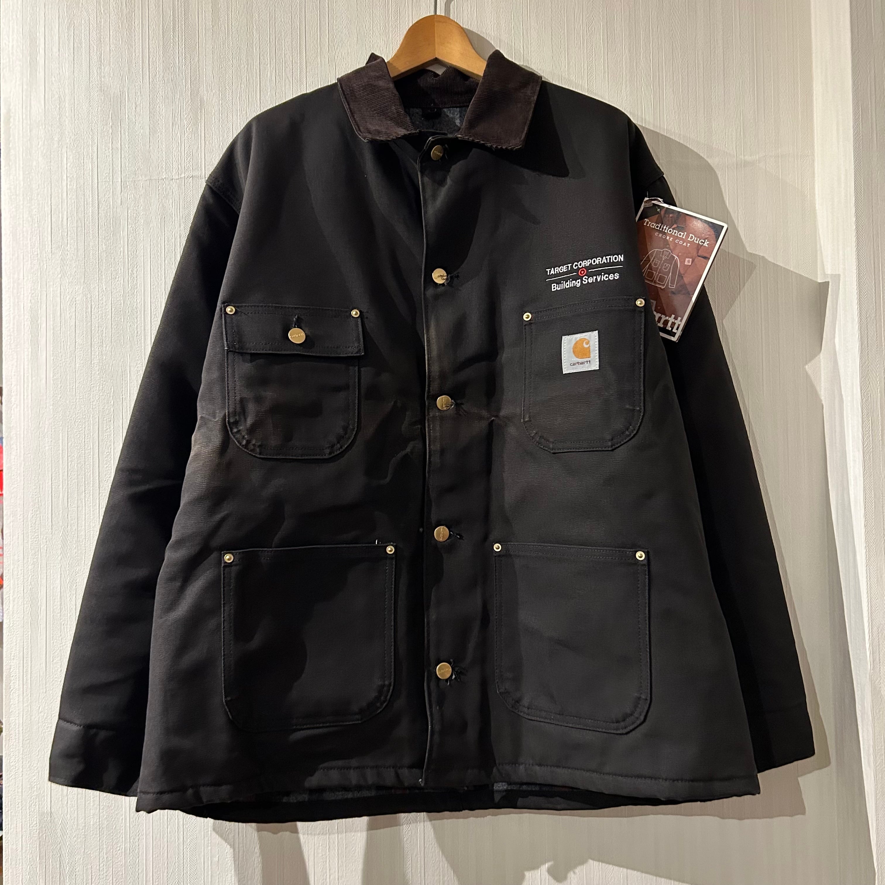 Dead Stock!! 2001s carhartt michigan chore coat “Black” | What 