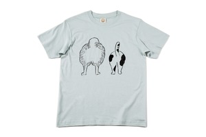 森としっぽ。おしりTシャツ(シャロ―グリーン)