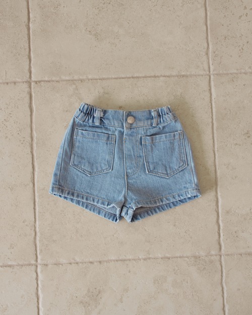 [予約][送料無料]≪momoann≫Pocket Short Denim Pants 17