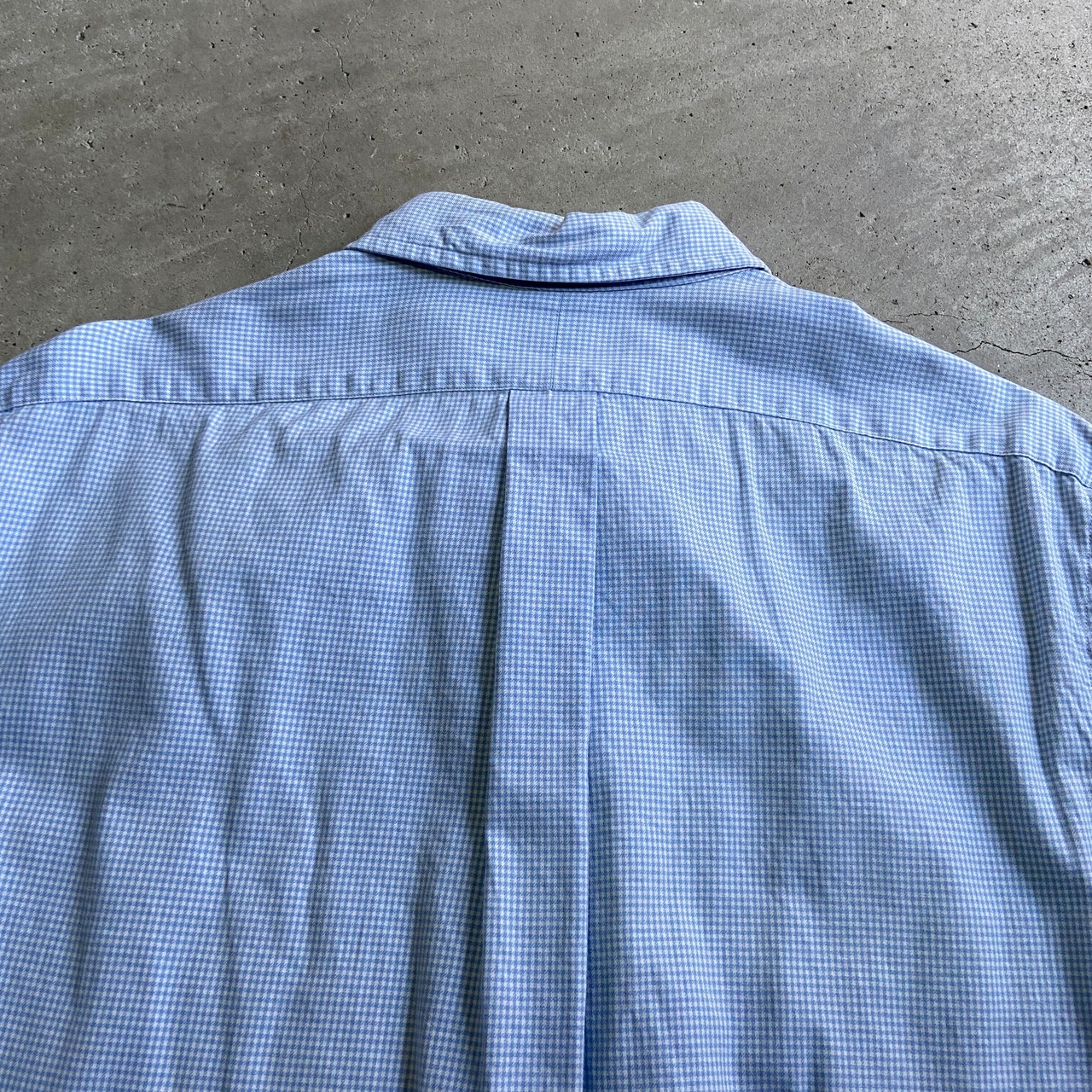 Ralph Lauren ラルフローレン 長袖 CUSTOM FIT ギンガムチェックシャツ 