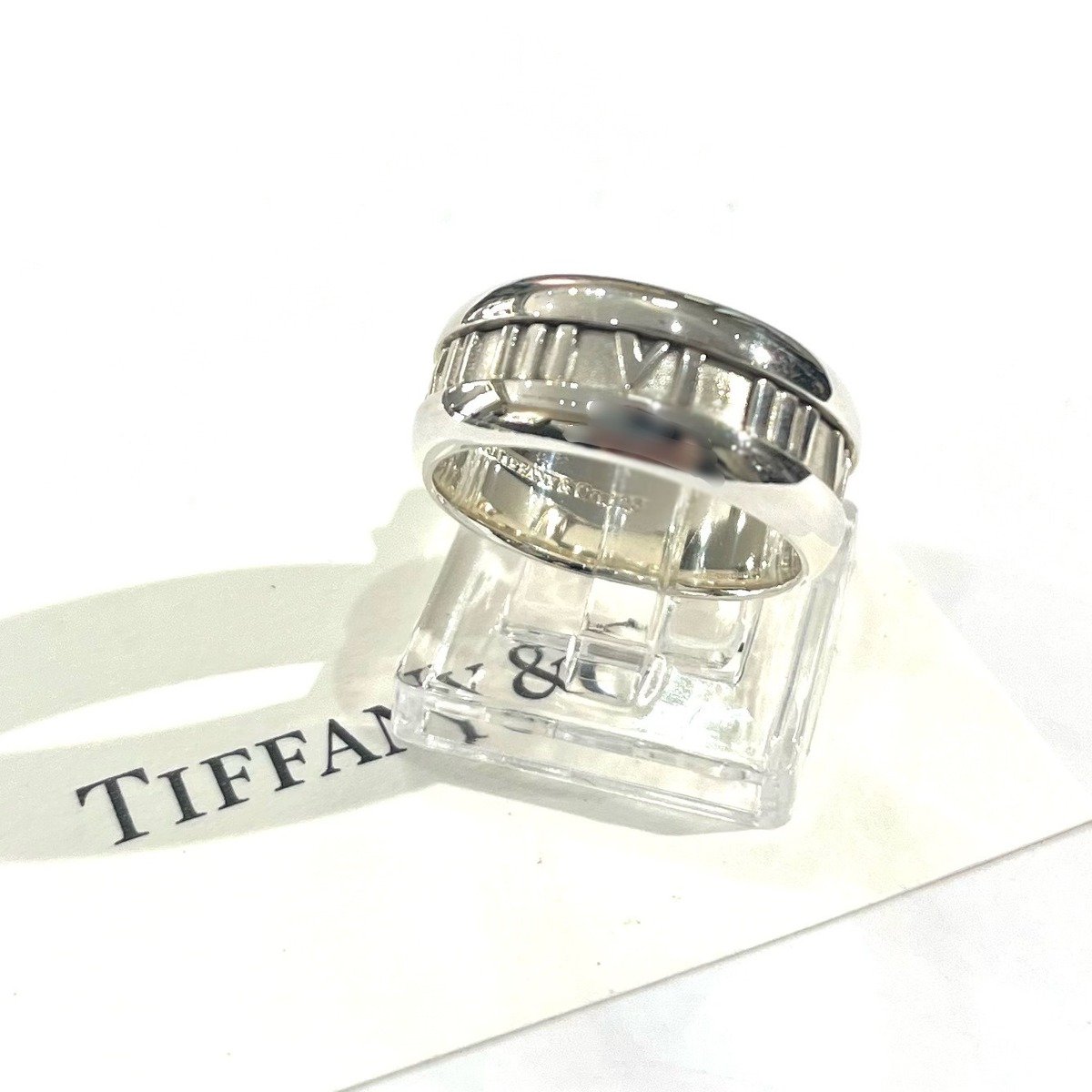 希少【TIFFANY&CO】【18号 】2543出会うべき、名品 ぽってりシルバー 