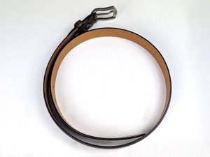 ★激レア・新品未使用★ エドワードグリーン　カーフスクエアバックルベルト　ダークオーク　サイズ85cm×31.5mm