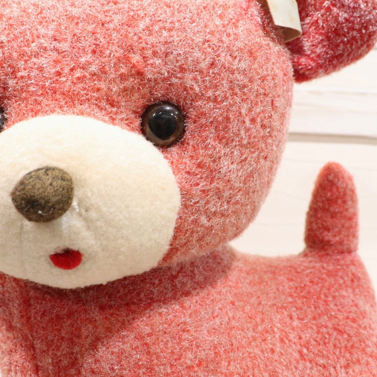ゆるキャラ感あふれる 犬のようなくま のぬいぐるみ 昭和レトロ ビンテージ 最大61 オフ