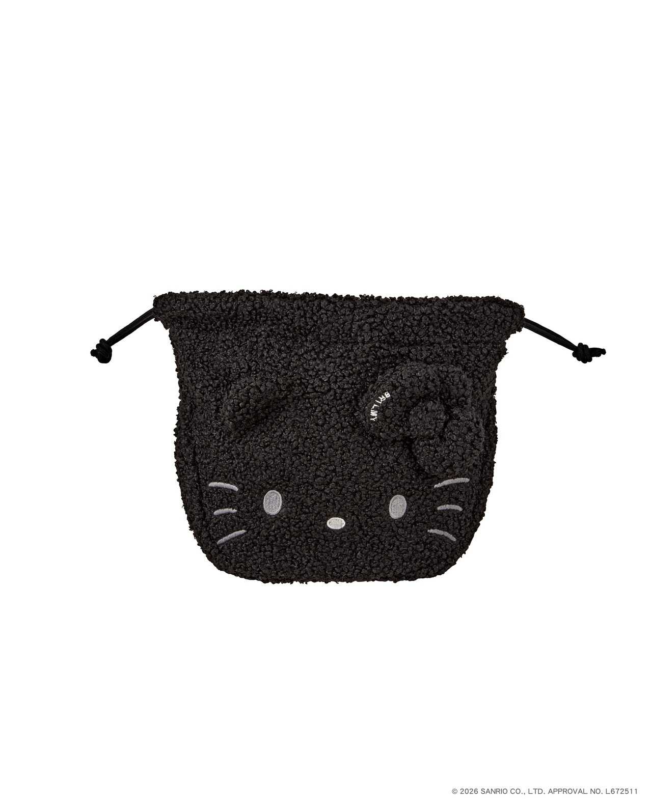 HELLO KITTY × BRILMY ZUBORA KINCHAKU POUCH
