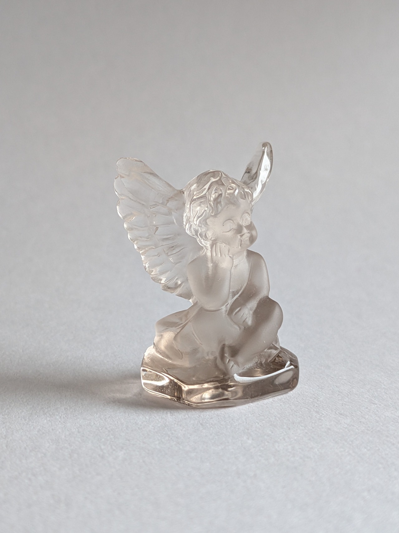 Smoky Quartz スモーキークォーツ ⭓ 【ラファエロの天使】⭔ CARVING