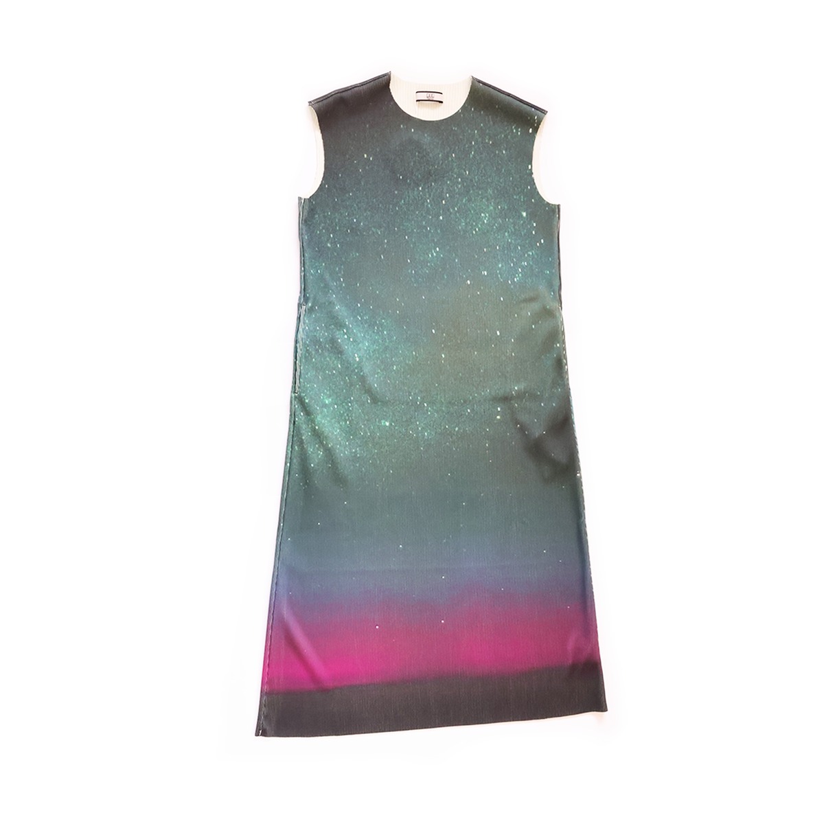 NON TOKYO / PRINT RIB NO SLEEVE ONE-PIECE (AURORA) | Mono to Coto 