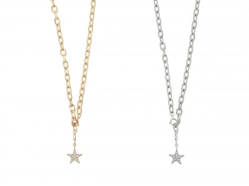 【 Sea’ds mara 】Twinkling star chain necklace