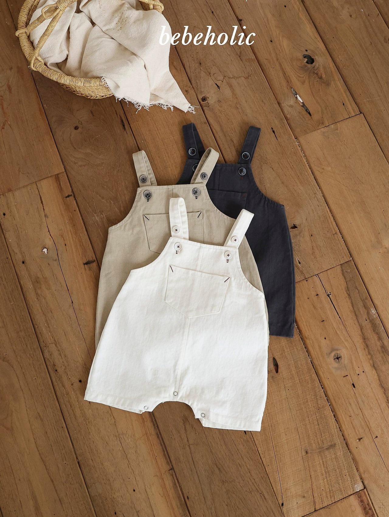 day suspender suit【bebeholic】※9月中旬〜下旬発送予定