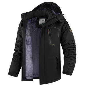 【人気】[myouhuo] アウトドアジャケット メンズ 多機能 マウンテンパーカー 防風 防寒 登山服 裏ボア 保温 撥水性 ウインドブレーカー 登山ジャケット フリース 裏起毛 フード付 取り外し可能 秋 冬服