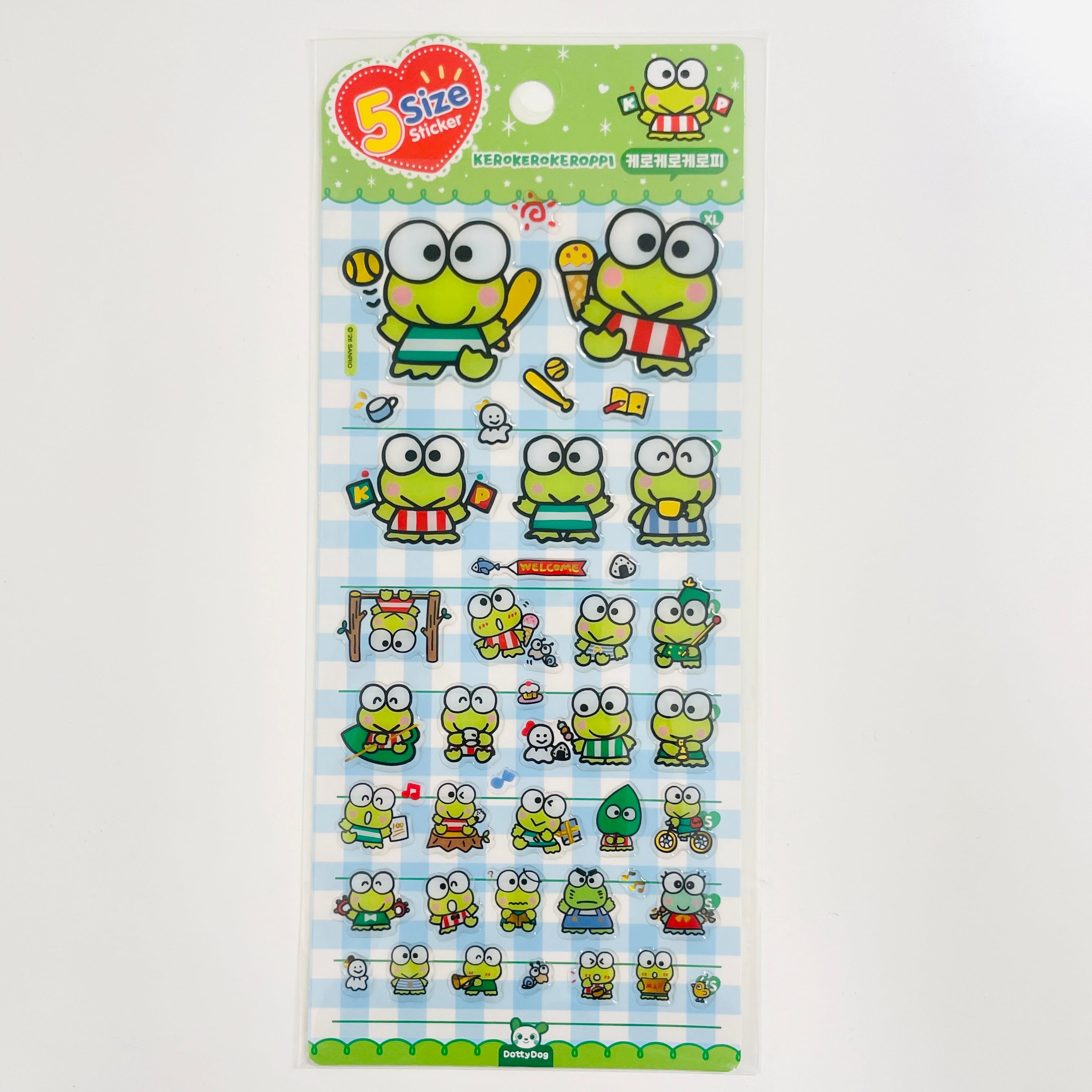韓国限定】サンリオ 5サイズステッカー バラ売り シール 公式