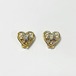 Vintage Heart Bijoux Earrings