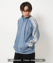 ◆カットスウェード 袖ライン トラックJKT◆wi-311002