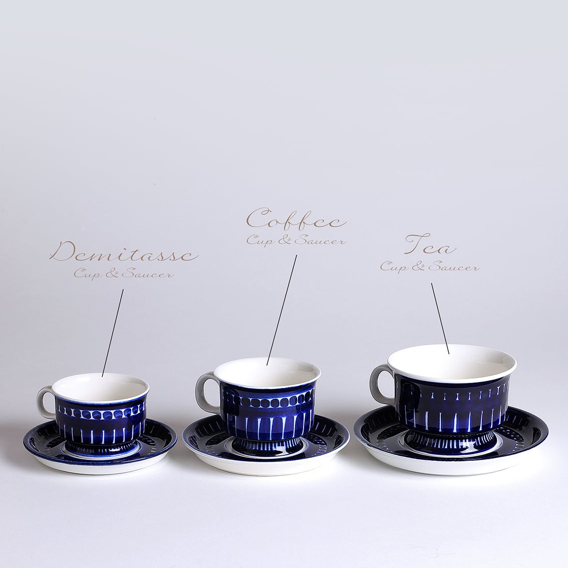 ARABIA アラビア Valencia バレンシア 80mmコーヒーカップ＆ソーサー