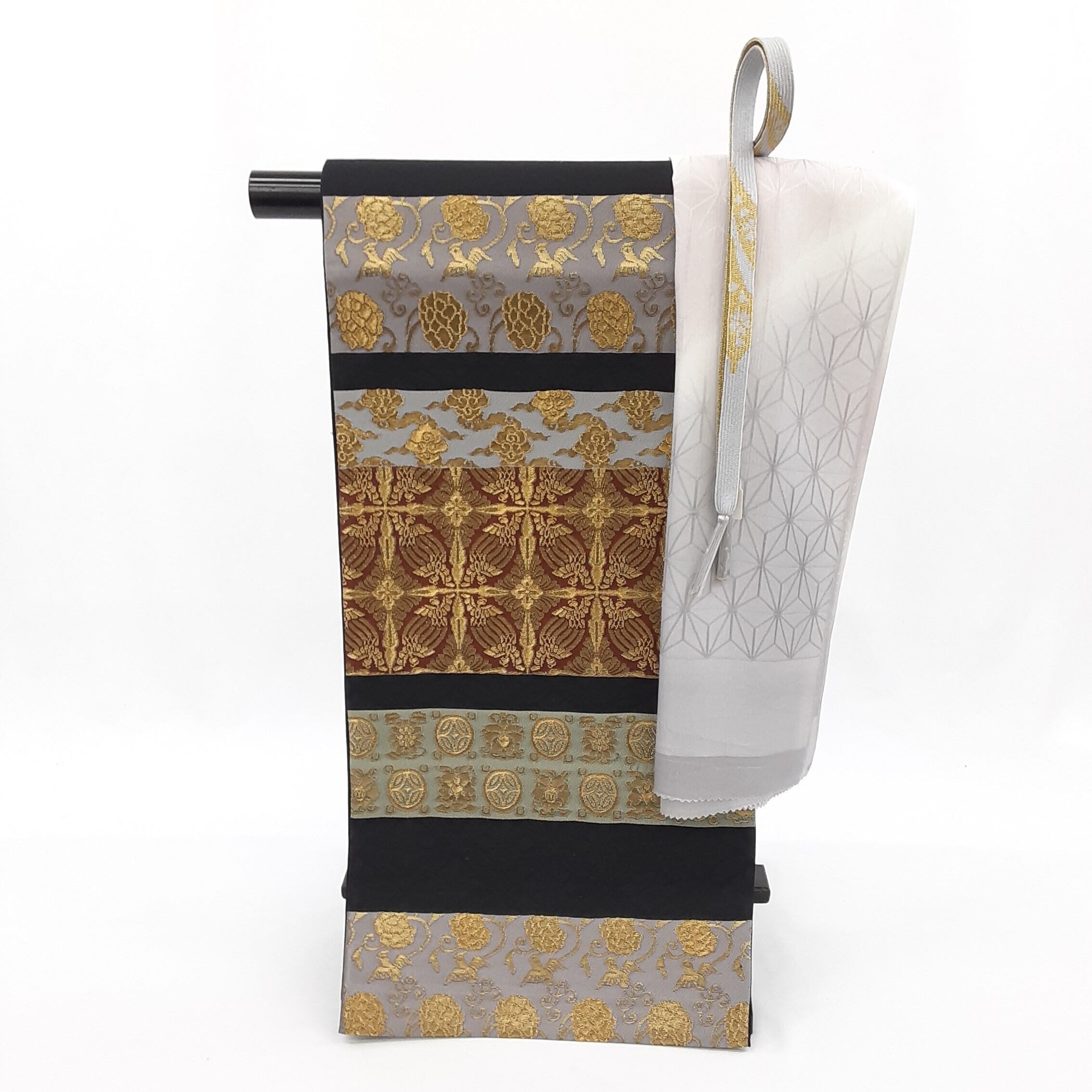 西陣袋帯 名物裂金通 【新品】【仕立て上がり】【送料無料】