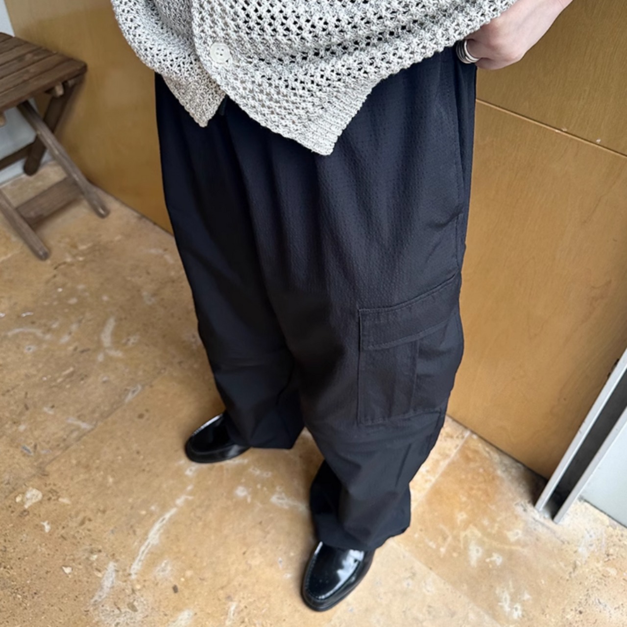 カットオフミリタリーパンツ　0770