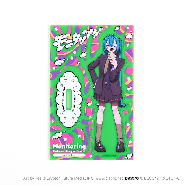 【モニタリング】カラーアクリルスタンド【予約対象商品】