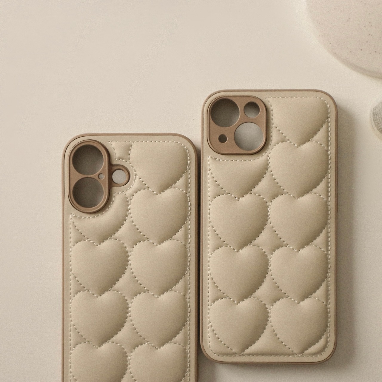 ［ phone case ］quilting heart