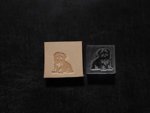 【アクリル刻印】マルチーズ　犬　レザークラフト用