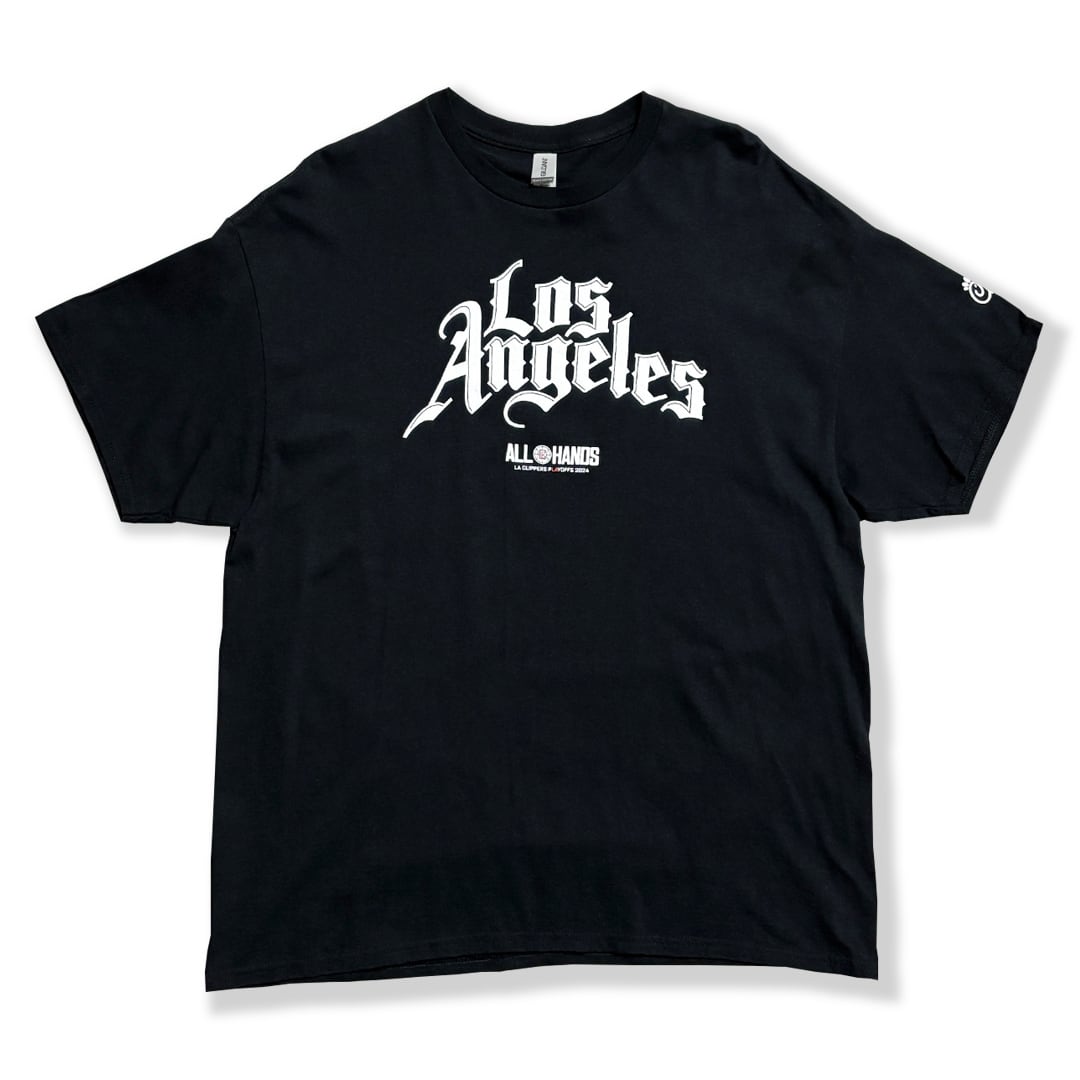 Los Angeles Clippers 【2024 Playoffs ALL HANDS】 Printed T-Shirt. GILDAN