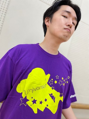 [紫]“Universe”Tシャツ