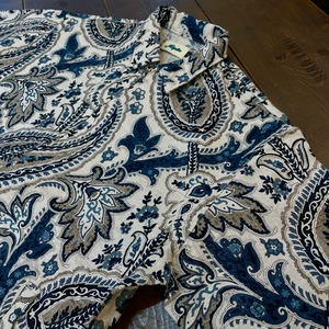 ナスングワム【Nasngwam】DEADSTOCK FABRIC DRIZZLER JACKET（Navy）Lサイズ