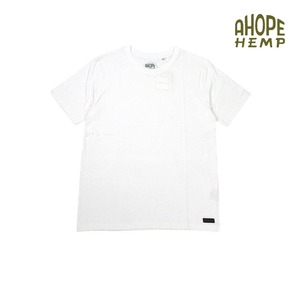 A HOPE HEMP アホープヘンプ SZ Jersey S/S Tee 半袖Tシャツ メンズ ヘンプ オーガニックコットン SZ天竺 HZ-1027 NATURAL