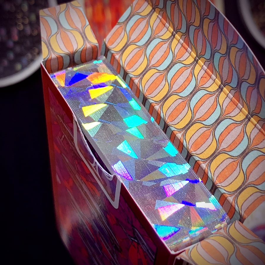 Holographic Gilded版】Bicycle Future Bar Playing Cards (カスタム