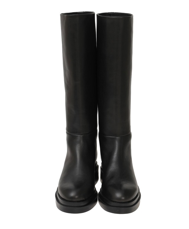 CLANE ROUND TOE LONG BOOTS