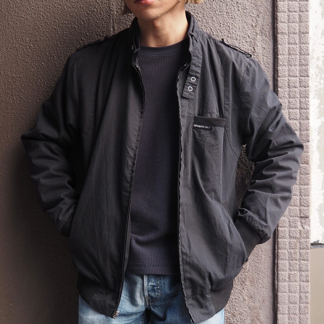 Sonic Youth! US “MEMBERS ONLY” Rib Jacket メンバーズオンリー 