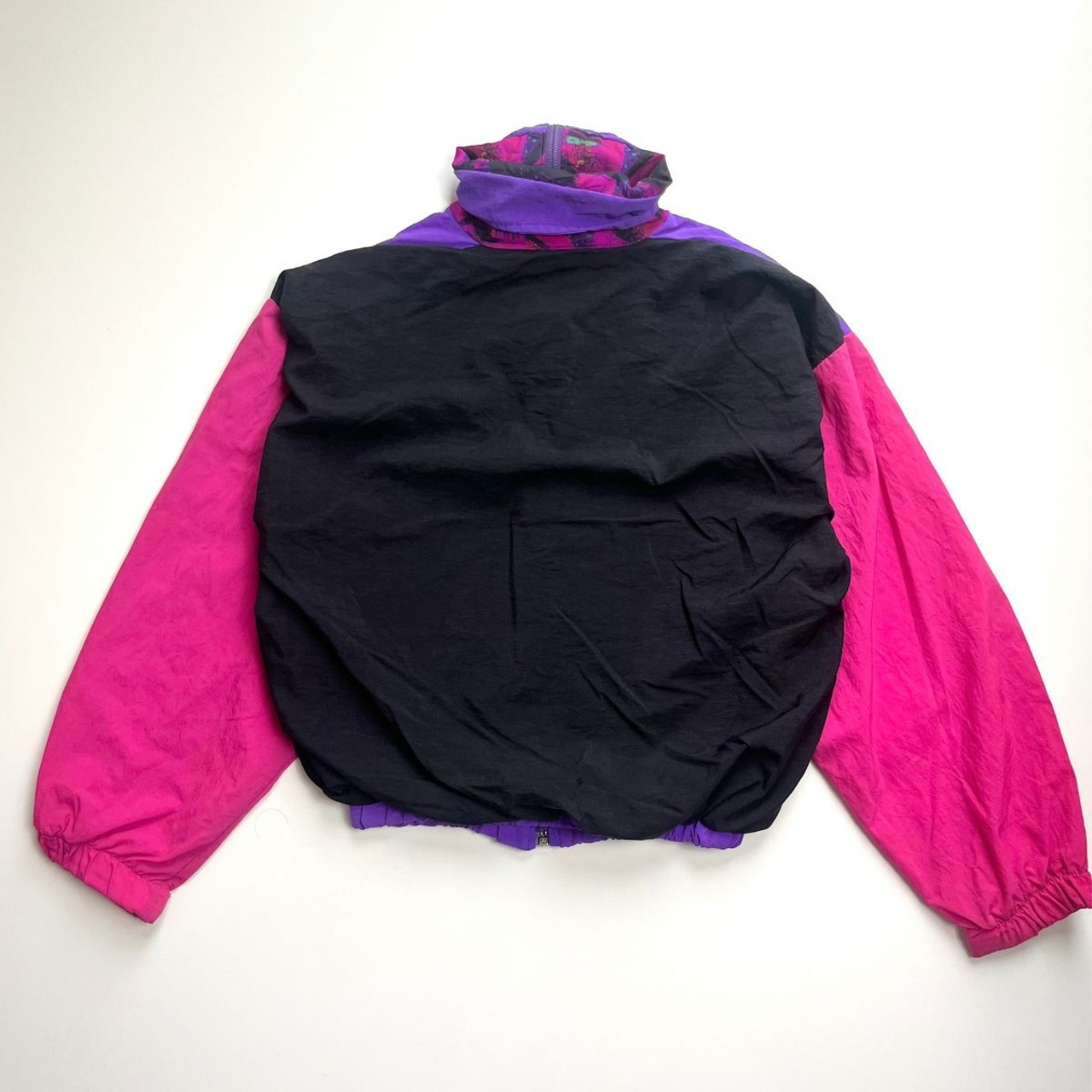 ＜VINTAGE＞Kids Tactel Blouson 12y｜タクテル カラーブロックジップ ナイロンブルゾン - 2