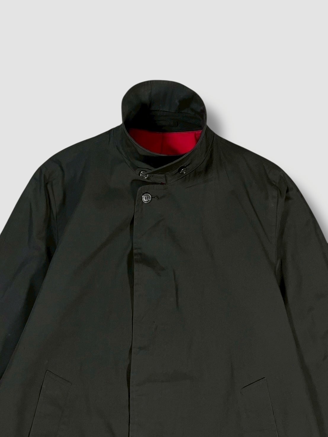 60's “LONDON FOG” Balmacaan Coat with UNION TICKET | RENGA